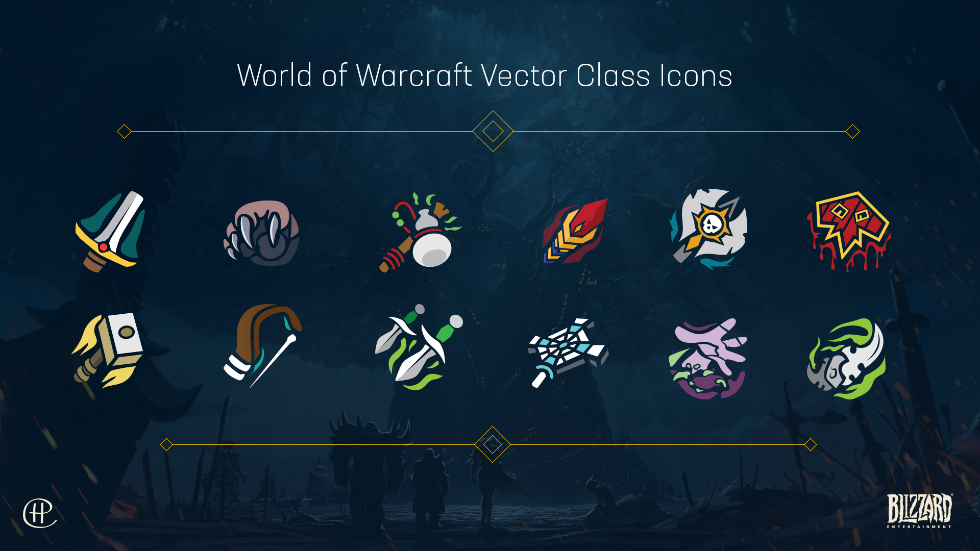 World Of Warcraft Vector Class Icons By Harlan Elam On Dribbble