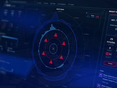 JASK's Sci-Fi Cyber Security Heads up Display by Harlan Elam on Dribbble