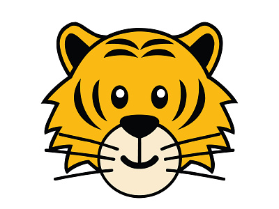 Royal Bengal Tiger - Cartoon Characters animation art art direction artwork cartoon cartoon illustration design art drawing illustration