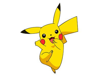 Pokemon Cartoon Character | Pikachu animation art art direction artwork cartoon illustration design design art illustration illustrator vector