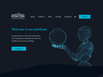 Pontem / Landing Page