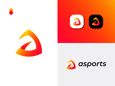 Modern A Letter Logo For Sports Company