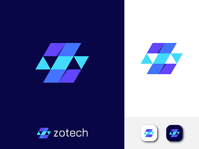 Modern Z Letter Logo | Initial Z Lettermark