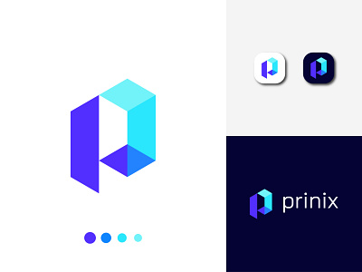 Modern P Letter Logo | Initial P Lettermark