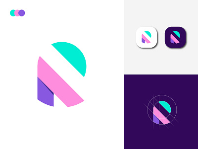 Modern R Letter Logo | Creative R Letter Mark