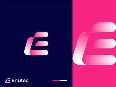 Abstract E Logo Design