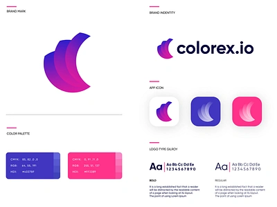 COLOREX Brand Identity Design abstract art abstract c logo abstract logo abstract logo idea brand identity brand identity design branding design business logo c letter logo c logo design colorex logo colorful logo gradient logo logo design modern c logo modern lettering modern logo professional logo