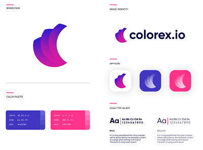 COLOREX Brand Identity Design abstract art abstract c logo abstract logo abstract logo idea brand identity brand identity design branding design business logo c letter logo c logo design colorex logo colorful logo gradient logo logo design modern c logo modern lettering modern logo professional logo