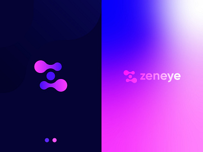 Z + Eye Logo Design