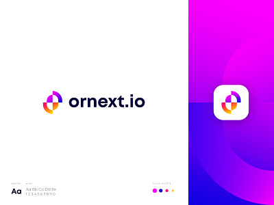 Modern O Letter logo abstract art abstract logo abstract o logo app icon brand identity business logo colorful logo gradient logo initial o letter logo logo design modern lettering modern logo modern logo design o letter logo o lettermark o professional logo ornext logo professional logo