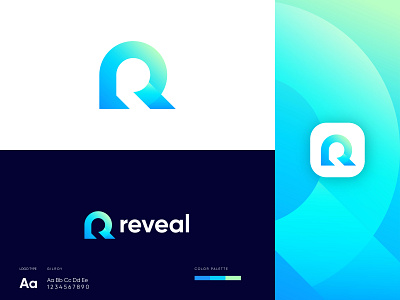 Modern R Logo For Reveal abstract art abstract logo abstract r logo brand identity business logo colorful logo creative logo gradient logo logo design modern lettering modern logo modern logo design professional logo r letter design r letter logo r logo idea r professional logo