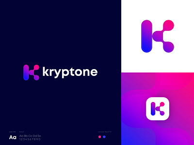 Modern K Logo Design