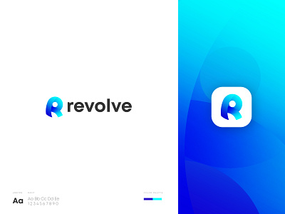 Modern R Letter Logo Design