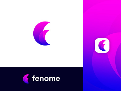 Modern F Logo Design