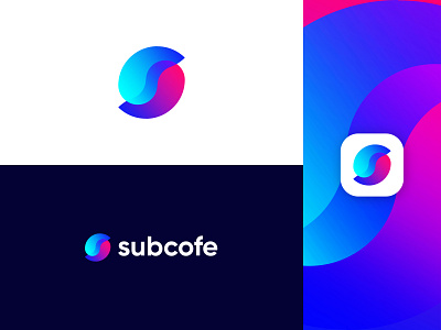 S+Coffee Logo Design abstract art abstract coffee logo abstract logo brand identity business logo coffee logo coffee seed logo colorful logo gradient logo letter logo logo design logodesign modern lettering modern logo modern s logo professional logo s with coffee logo