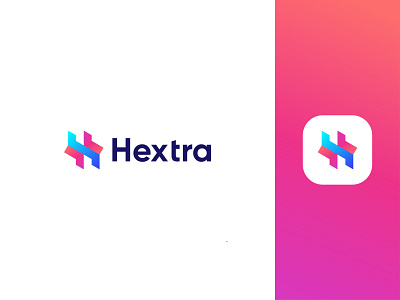 Modern H Letter Logo alphabet design brand identity branding business logo colorful logo creative logo design gradient logo h letter logo hx logo illustration letter logo logo logo design modern lettering modern logo professional logo ultra modern logo