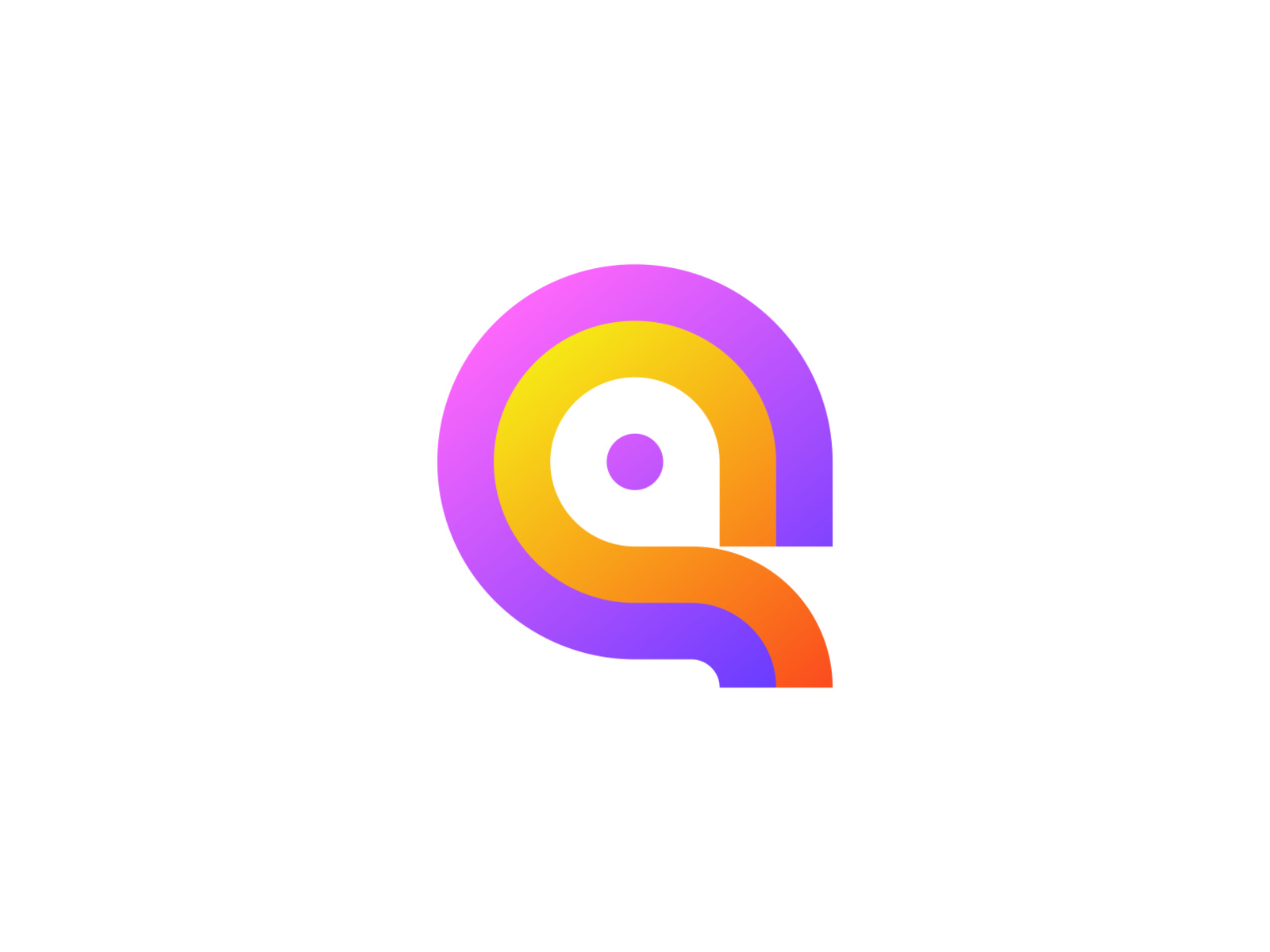 Q+Pin Icon by Sumon Yousuf on Dribbble