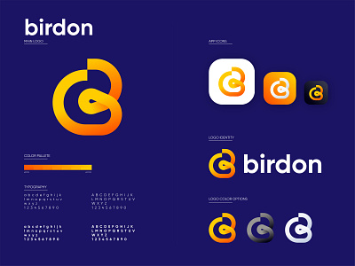 Birdon Logo Design (B+Bird)
