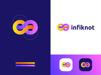 Infinity Logo Exploration abstract abstract art abstract logo brand identity branding branding design business business logo colorful logo company design gradient logo illustration infinity logo logo logo design modern lettering modern logo professional logo website