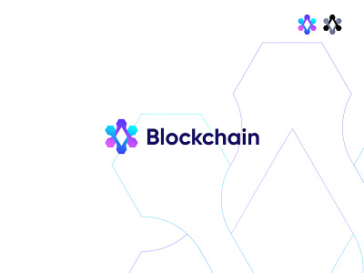 Blockchain Logo with Ethereum. by Sumon Yousuf on Dribbble
