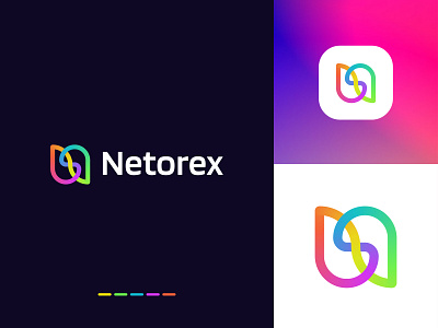 Professional N Letter Design for Netorex App