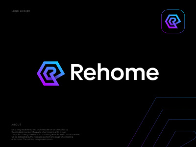 Letter R+Home Logo Design | Real Estate Logo Exploration