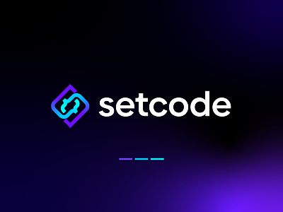 Letter S+Coding | Software App Logo Design