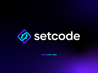 Letter S+Coding | Software App Logo Design