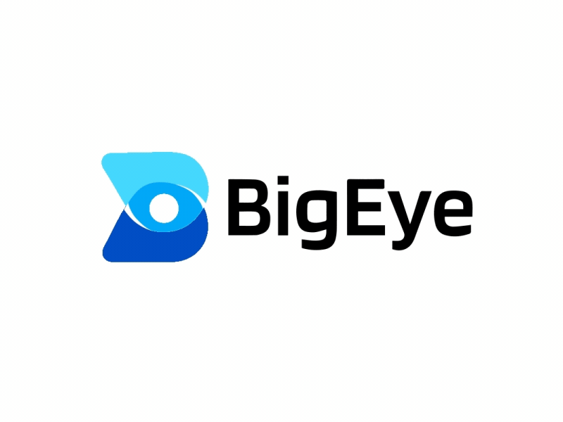 BigEye Logo Animation 2d animation agency animation app icon b letter brand identity branding eye letter logo logo logo animation logo design logotype mark minimal minimalist logo modern logo motion graphics technology vector