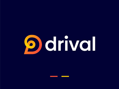 Drival Logo Design | Modern Letter Logo