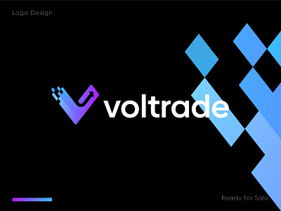 Voltrade Logo Design | Crypto Trading Logo Concept app logo brand identity branding creative logo flat logo identity letter logo letter mark logo logo design logo designer logo mark logos logotype minimal minimalist logo modern logo monogram symbol typography