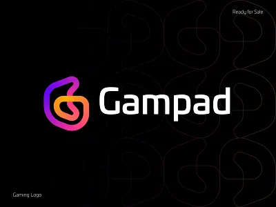 Modern Gaming Logo For Sale app logo brand identity branding brandmark connecting creative gamepad gamer gaming logo identity letter logo logo logo design logo designer logotype modern logo monogram streaming typography vector