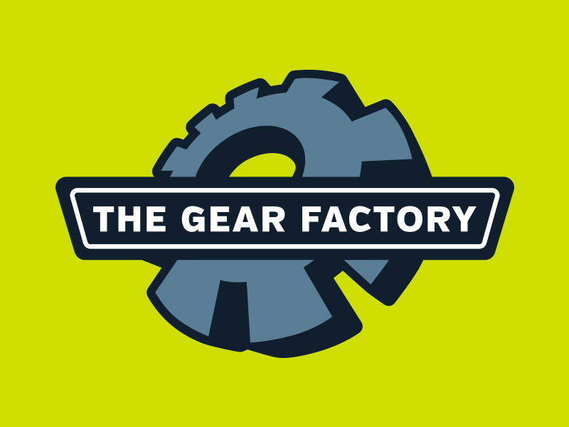 The Gear Factory Logo by Christine Walker on Dribbble