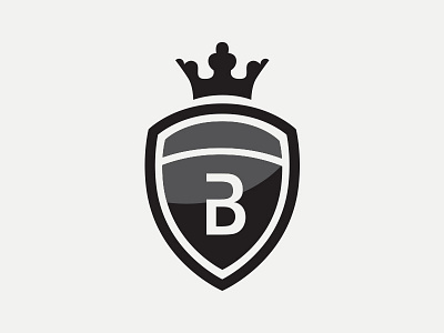 Black Tie Entertainment Identity Mark crown emblem icon identity mark