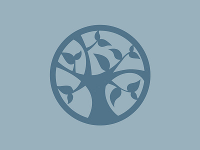 Syracuse Therapeutic Yoga icon identity logo tree yoga