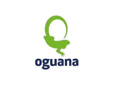 Oguana Logo Design app branding design icon logo typography