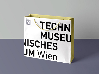 Technical Museum Vienna branding design facelift logo rebrand typography vector
