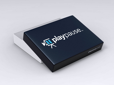 PlayPause Media Logo Design