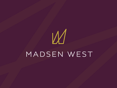 Madsen West Logo Design app branding design hotel icon logo typography vector web