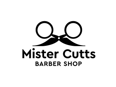 Mister Cutts Barber Shop Logo Design