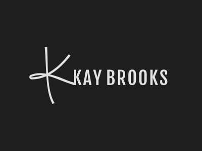 Kay Brooks Logo Design branding design icon logo typography vector