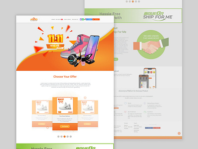 Special Offer Landing Page For Ecommerce design ecommerceweb landing page design landingpage ui webdesign