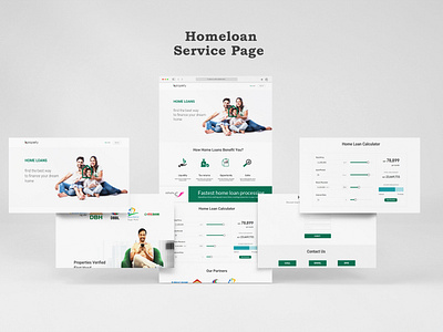 Service Page UI Design