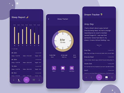 Sleep & Dream Tracker App