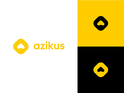 azikus logo branding design illustration logo logotype