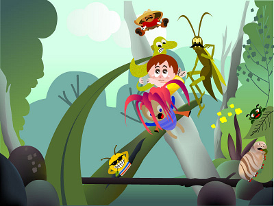 Bugs - Character creation design illustration illustrator cc vector