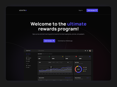 Rewards system website