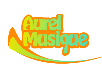 Aurel Musique branding design icon logo music training typography