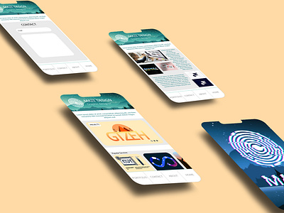 "Maze Graphic Design" app design