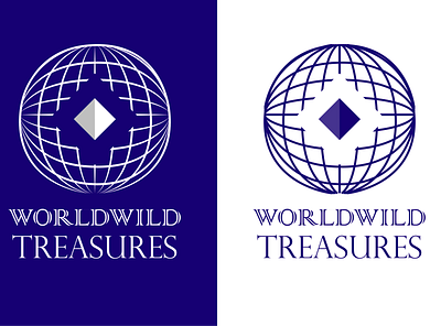 Logo design for a explorer " Worldwild Treasures" association branding design design art graphiste icon logo photoshop training vector web